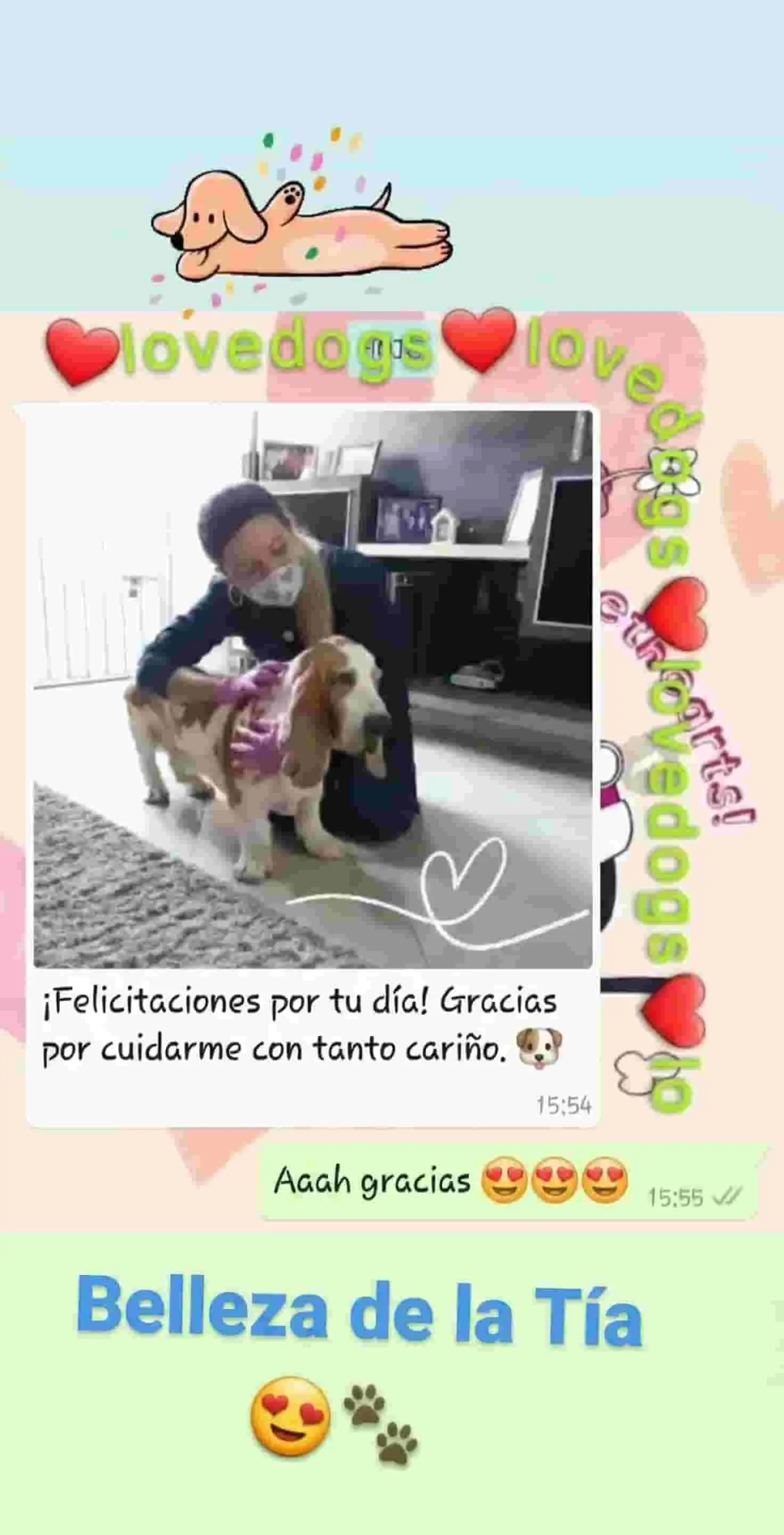 Testimonio WhatsApp - Atos Gabriel sin heridas en la piel